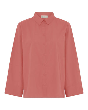 FRAU Dhaka skjorte vidde ærmer Shirt Ash Rose