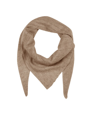 FRAU Doha cashmere scarf large Scarf Shitake