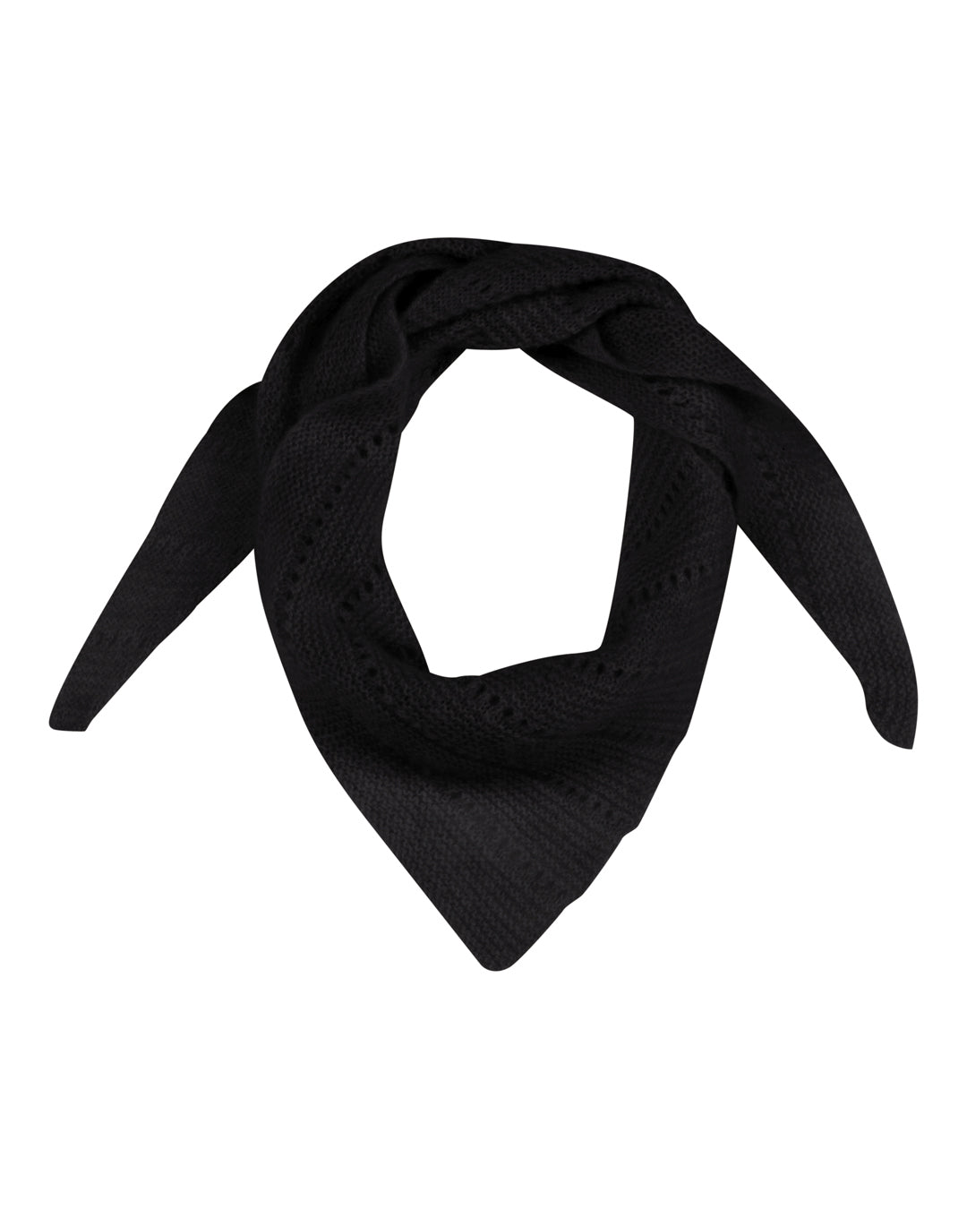 FRAU Doha cashmere scarf small Scarf Black