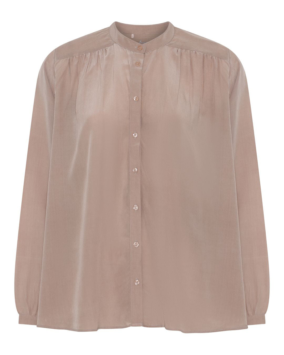 FRAU Florence silk crepe shirt Shirt Stucco