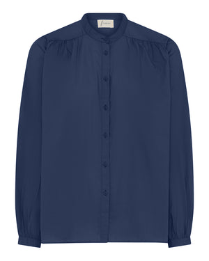 FRAU Florence skjorte aw Shirt Navy Blazer