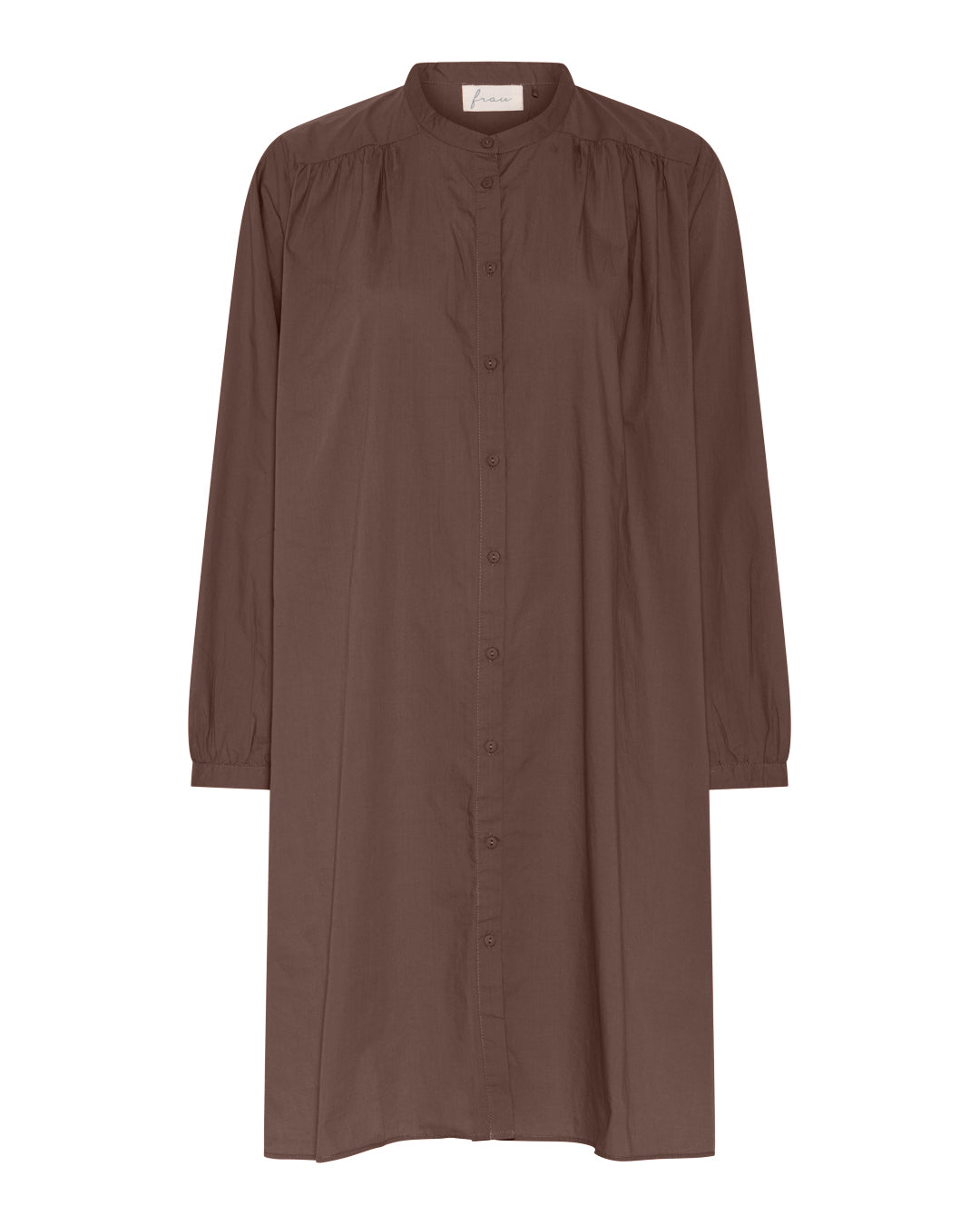 FRAU Florence skjortekjole Dress Coffee Quartz
