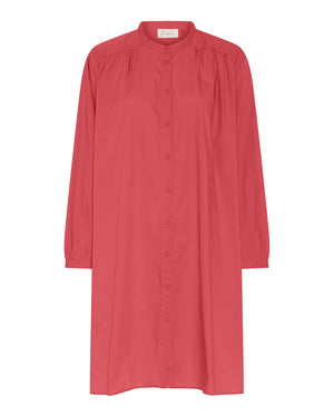 FRAU Florence skjortekjole Dress Garnet Rose