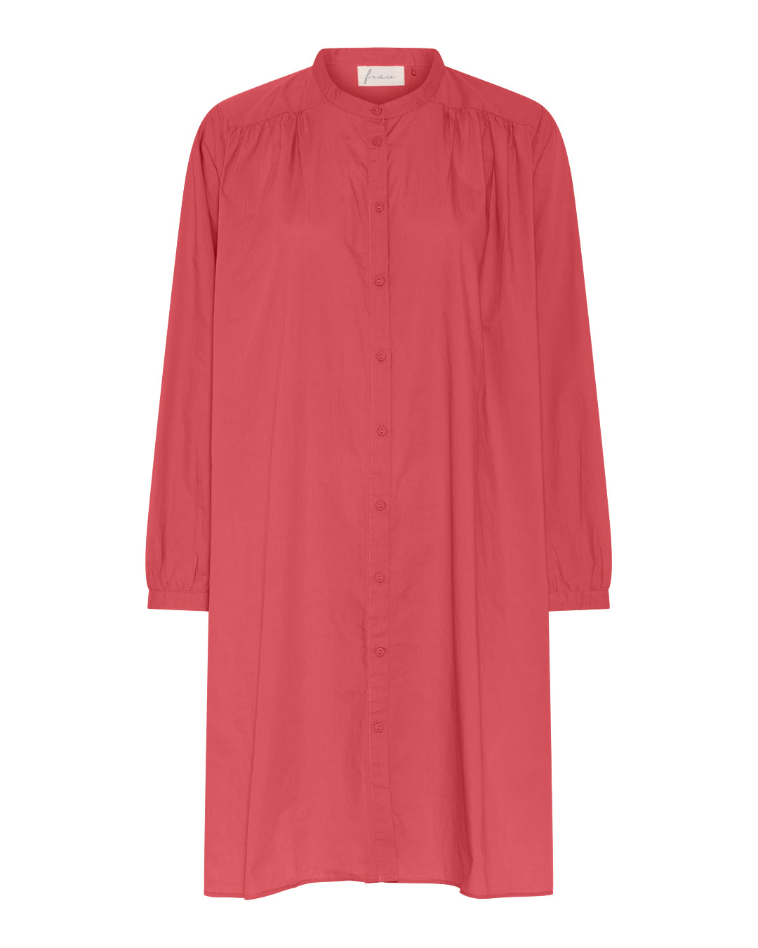 FRAU Florence skjortekjole Dress Garnet Rose