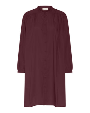 FRAU Florence skjortekjole Dress Red Mahogany