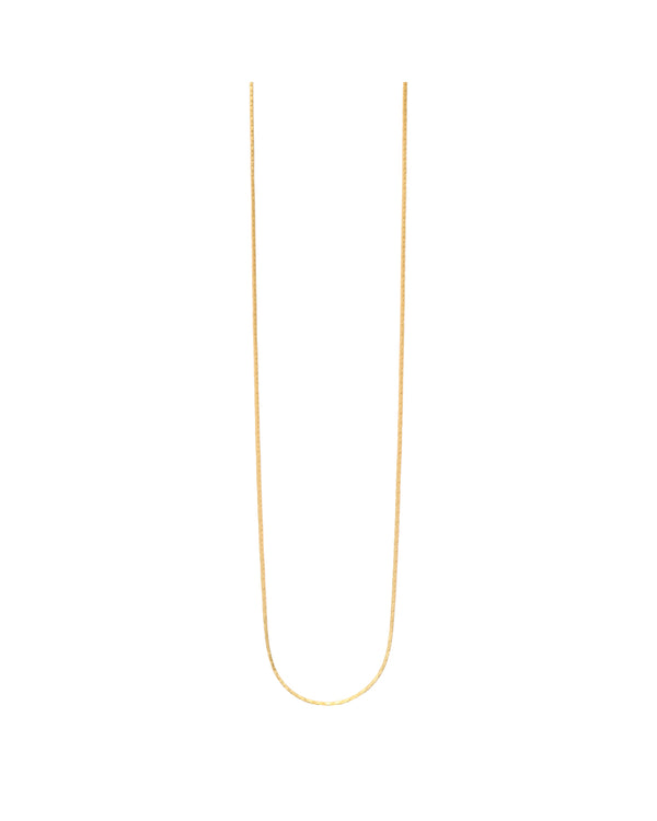 FRAU Freetown forgyldt halskæde lang Necklace Matt 18K Gold plated