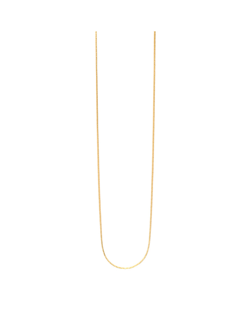 FRAU Freetown forgyldt halskæde lang Necklace Matt 18K Gold plated