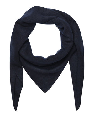 FRAU Geneve cashmere scarf large Scarf Navy