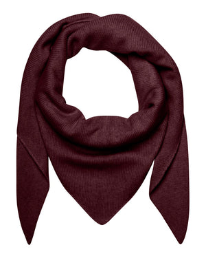 FRAU Geneve cashmere scarf large Scarf Red Mahogany
