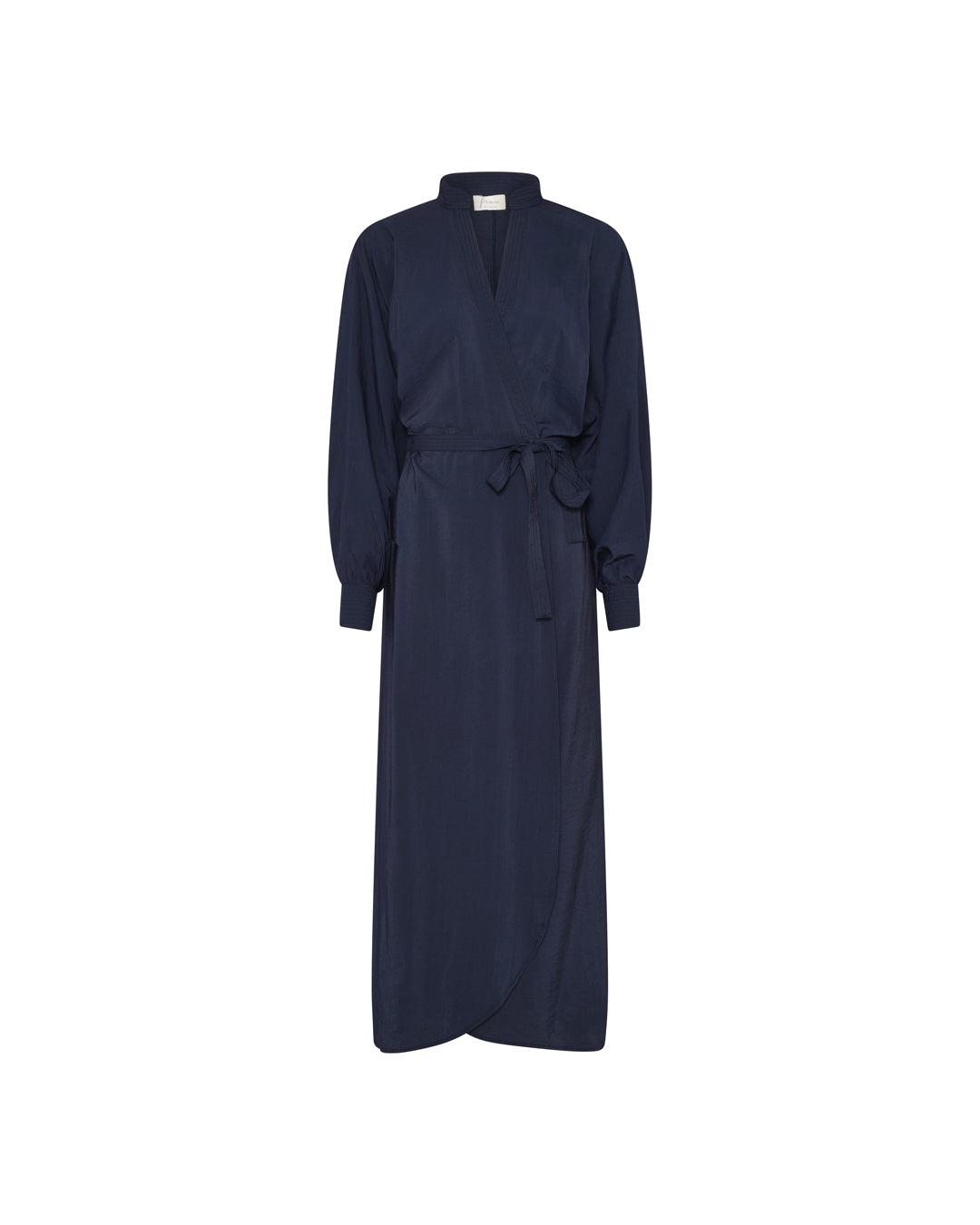 FRAU Havanna viscose wrap dress Dress Dark Navy