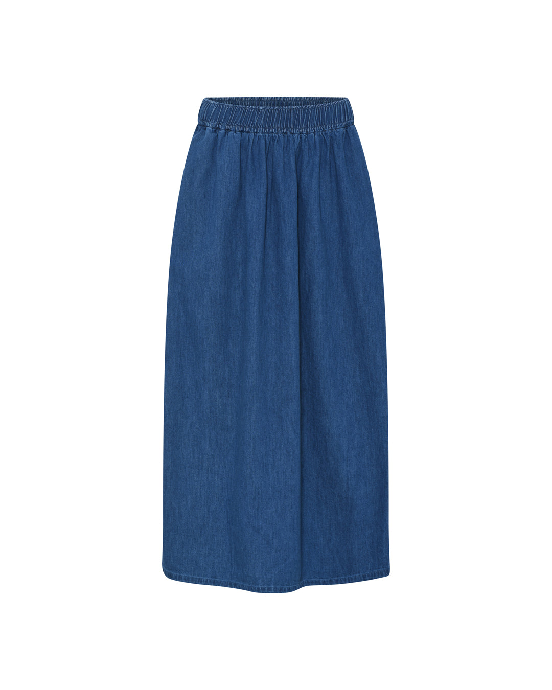 FRAU Helsinki denim nederdel Skirt Clear blue denim