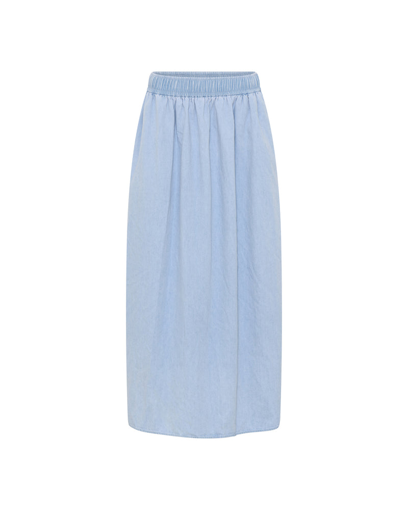 FRAU Helsinki nederdel Skirt Light blue denim