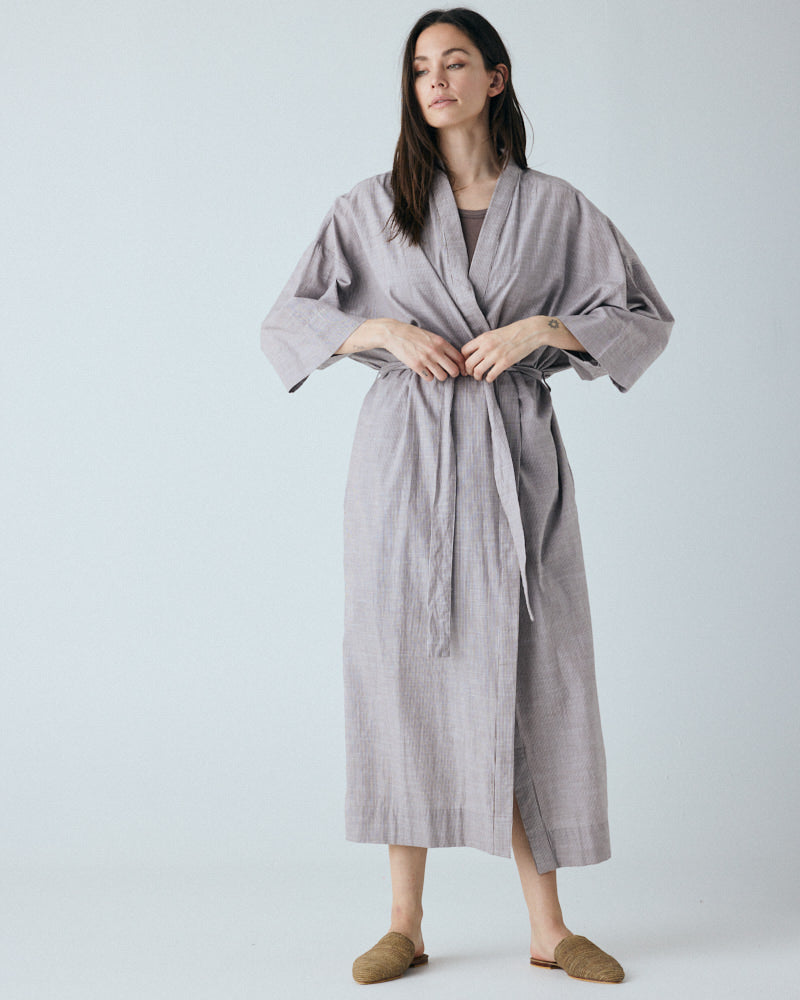 FRAU Hong Kong kimono Kimono Coffee Quartz Stripe