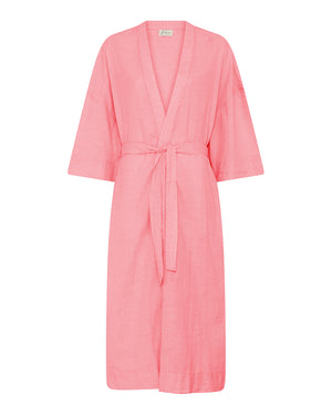 FRAU Hong Kong kimono Kimono Hot Coral Stripe