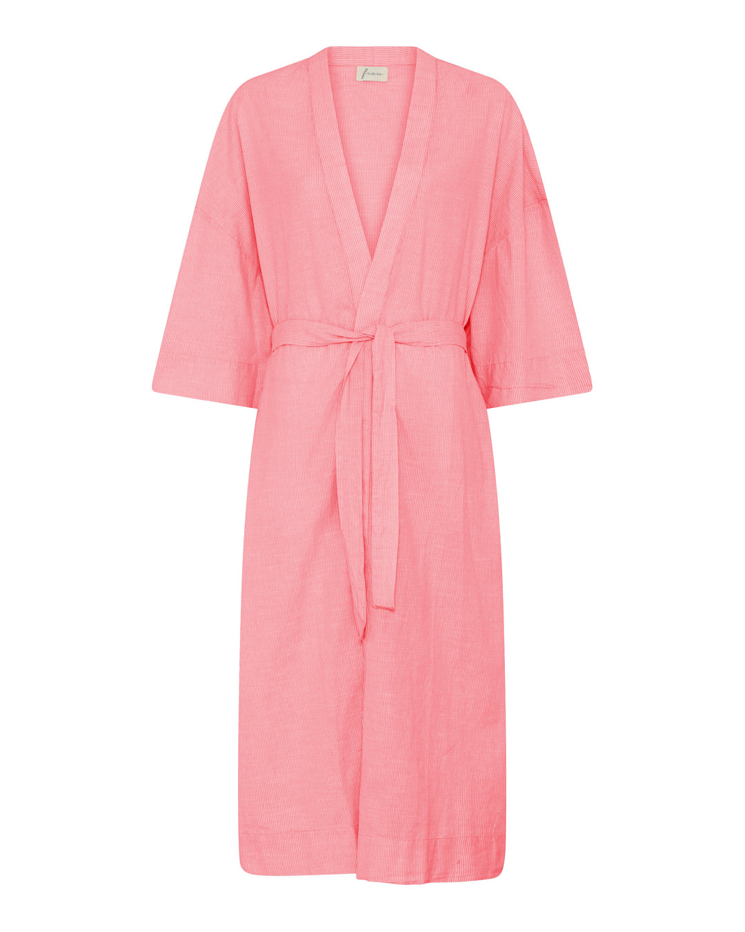 FRAU Hong Kong kimono Kimono Hot Coral Stripe