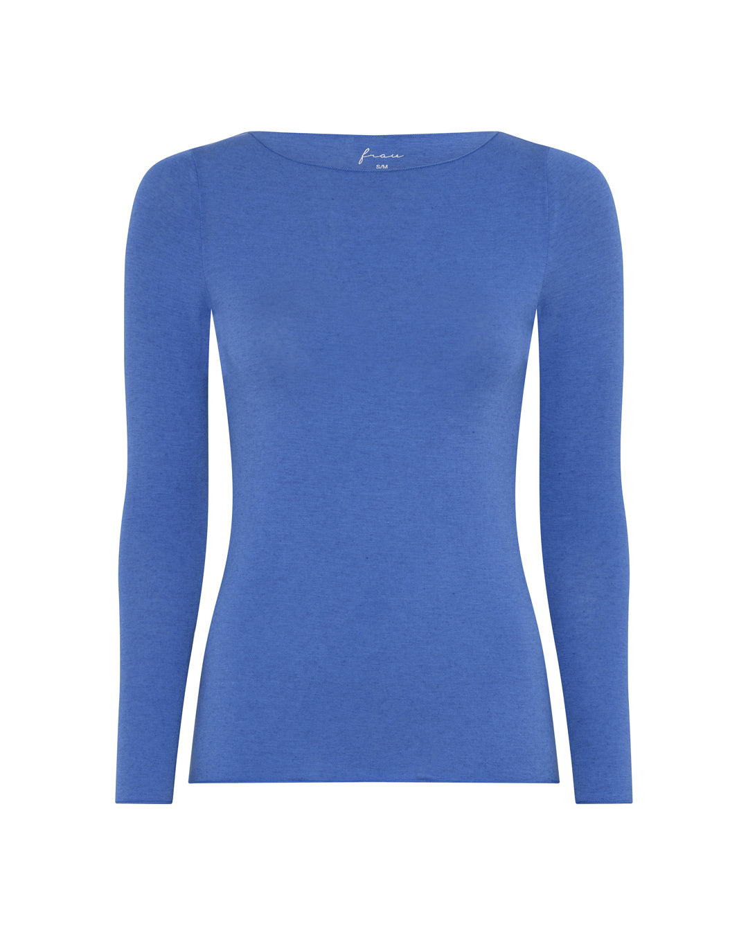 FRAU Lima cashmere ls boatneck top Top Amparo Blue