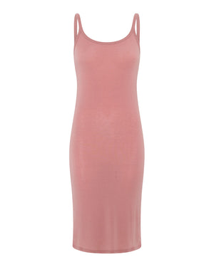 FRAU Linz cashmere strop kjole Dress Ash Rose