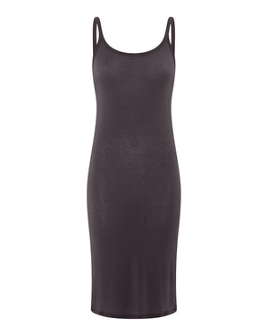 FRAU Linz cashmere strop kjole Dress Chocolate Torte