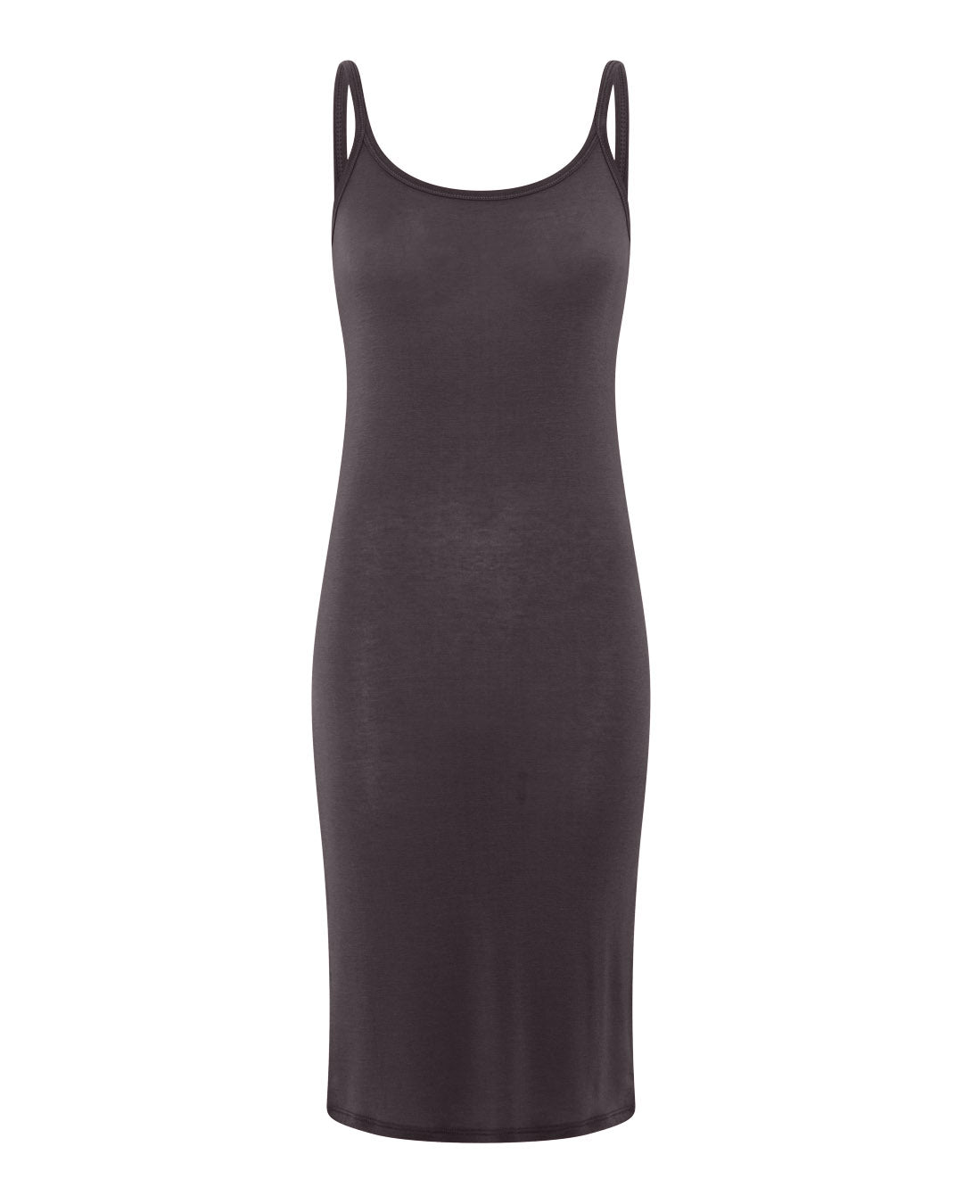 FRAU Linz cashmere strop kjole Dress Chocolate Torte