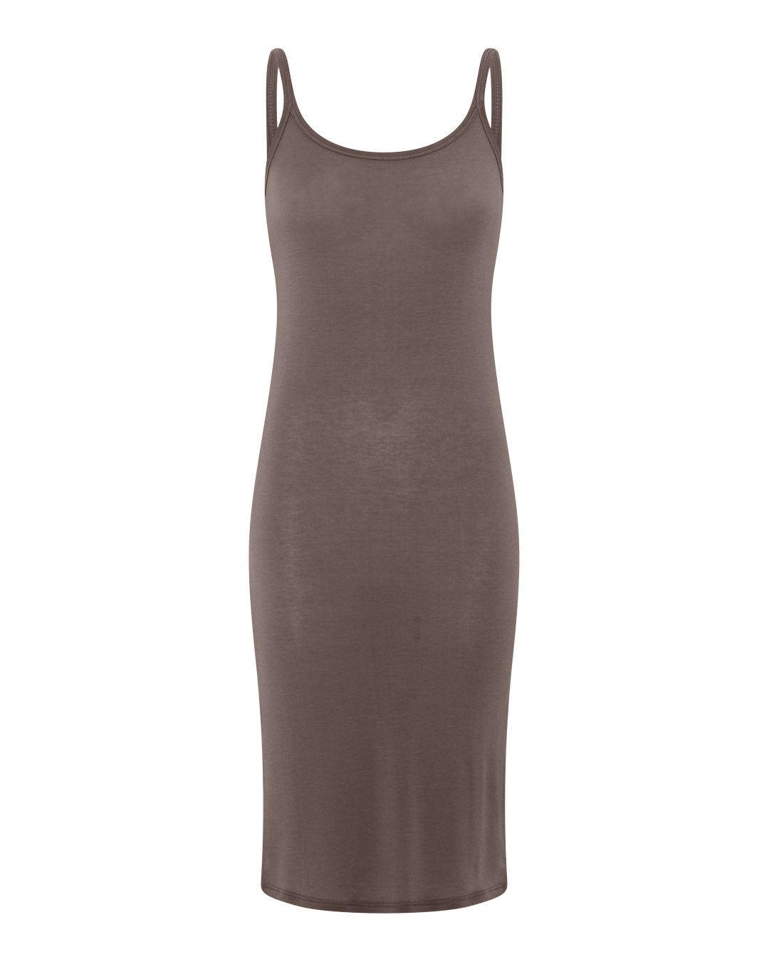FRAU Linz cashmere strop kjole Dress Coffee Quartz