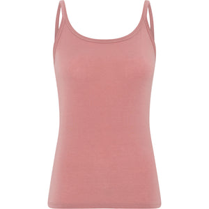 FRAU Linz cashmere strop top Top Ash Rose