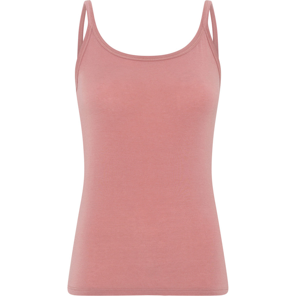 FRAU Linz cashmere strop top Top Ash Rose
