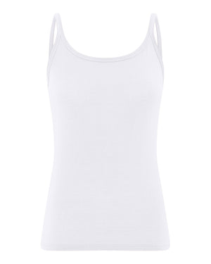 FRAU Linz cashmere strop top Top Bright White