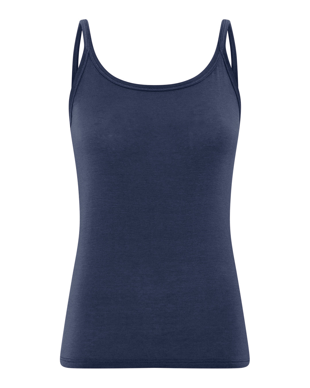 FRAU Linz cashmere strop top Top Dark Navy