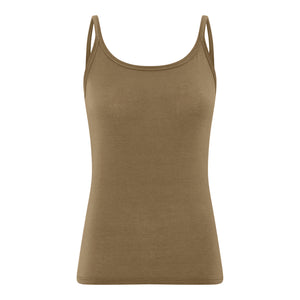 FRAU Linz cashmere strop top Top Military Olive
