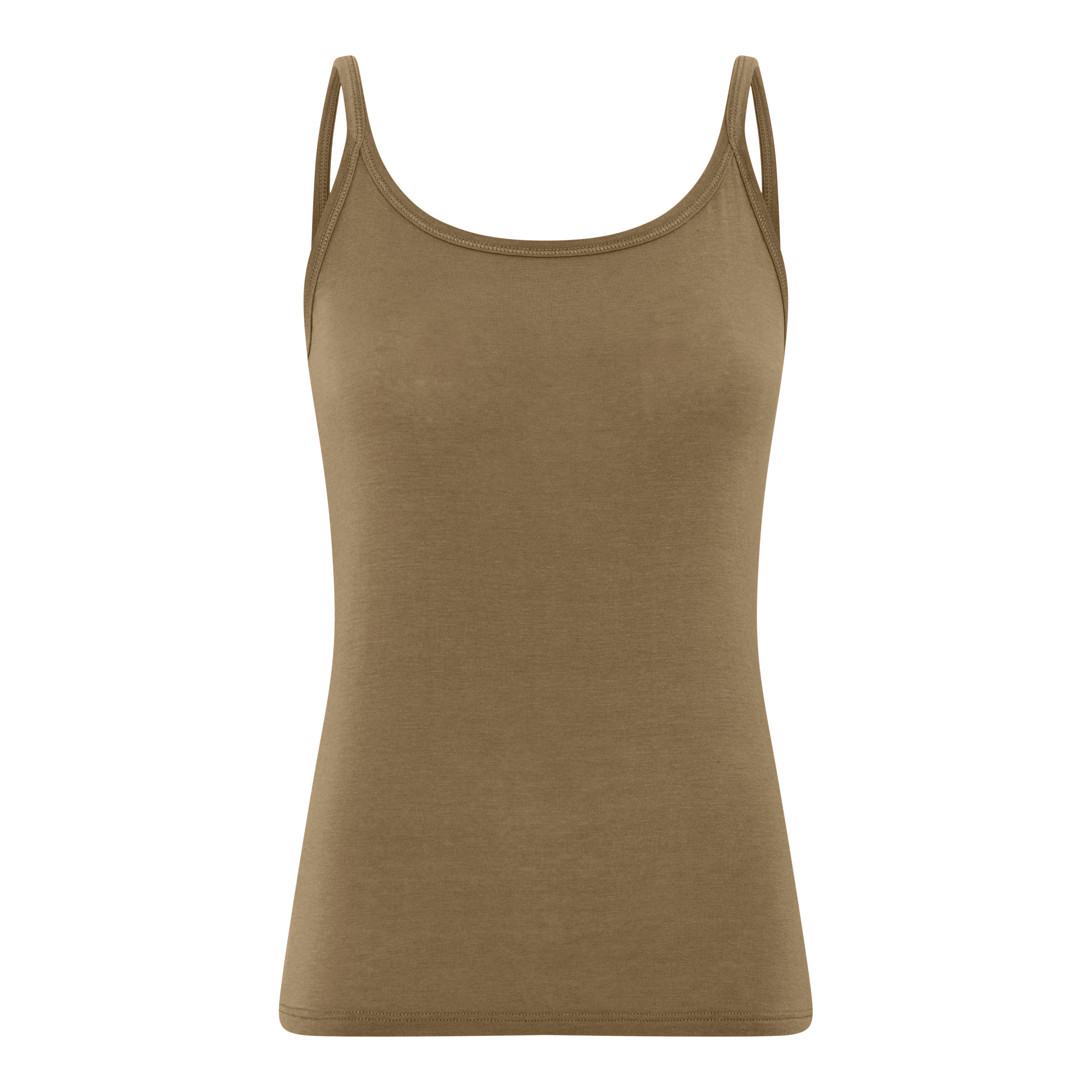 FRAU Linz cashmere strop top Top Military Olive