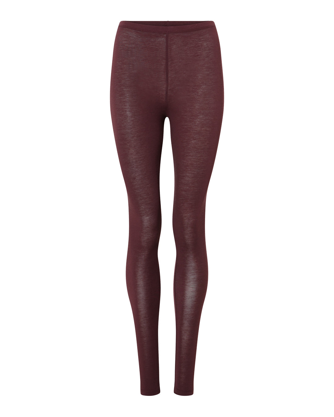 FRAU Lissabon cashmere legging Pant Red Mahogany
