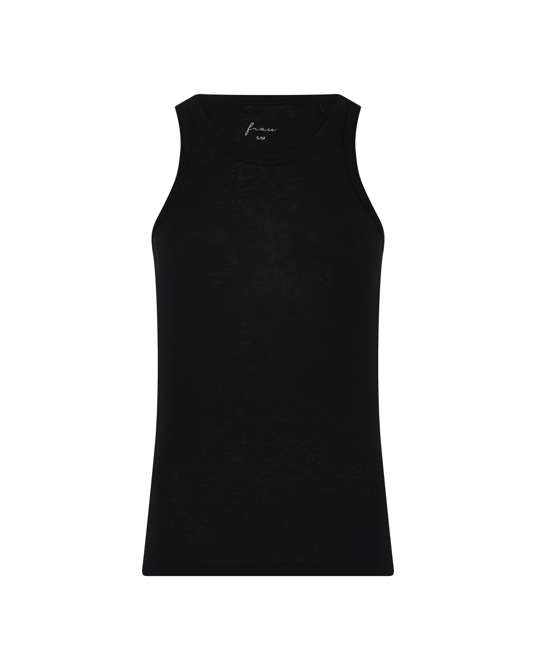 FRAU Lucca cashmere tank top Top Black