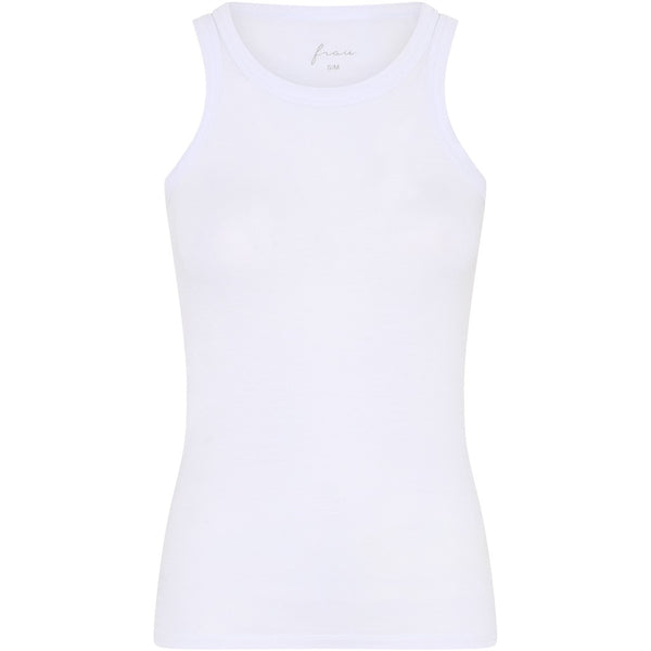 FRAU Lucca cashmere tank top Top Bright White