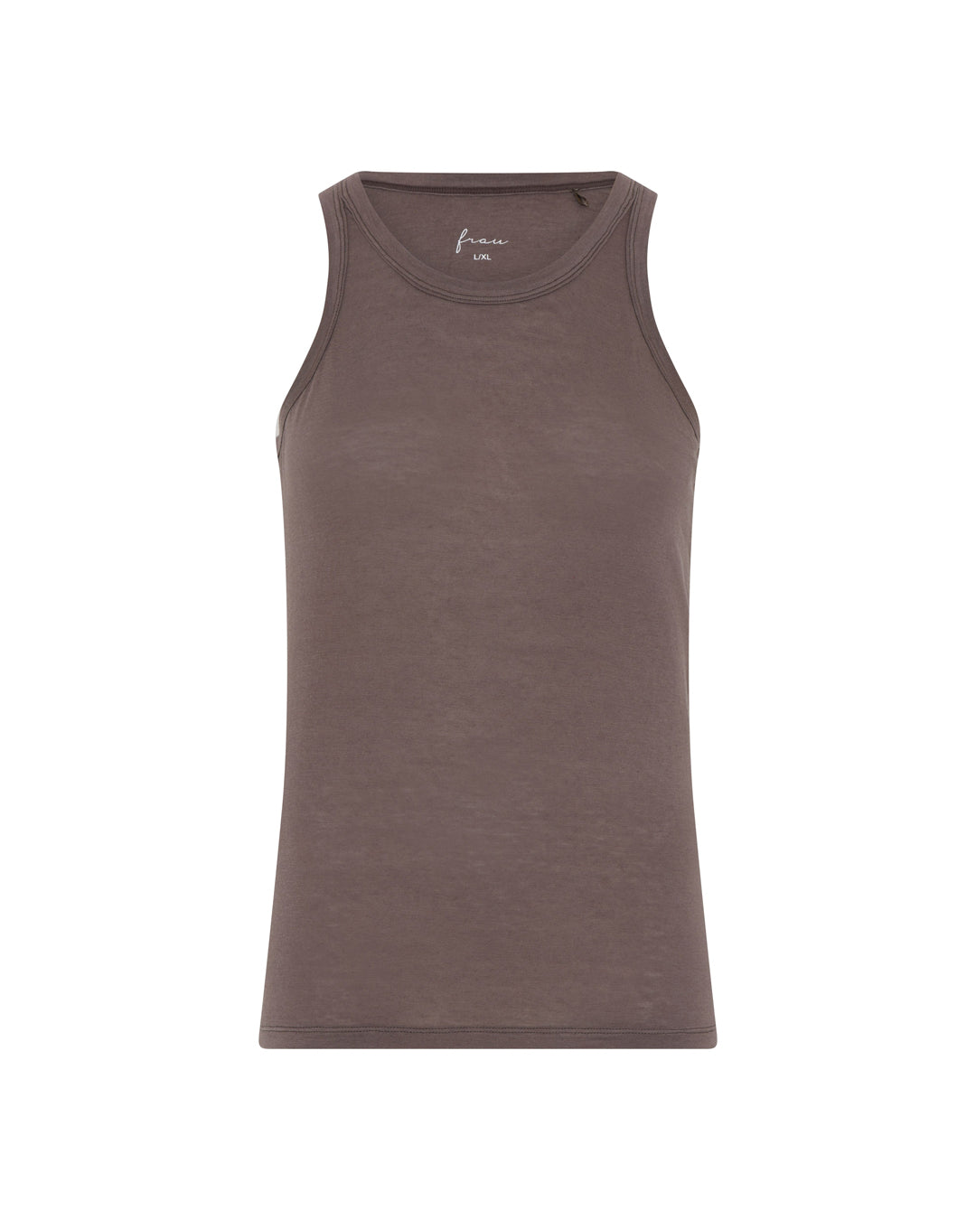 FRAU Lucca cashmere tank top Top Coffee Quartz