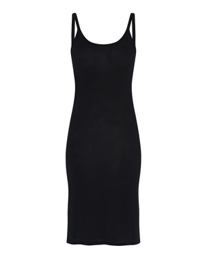 FRAU Linz cashmere strop kjole Dress Black
