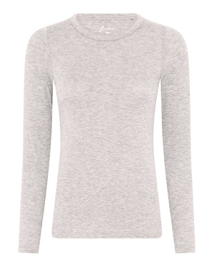 FRAU Lucca cashmere top Top Lt Beige Melange