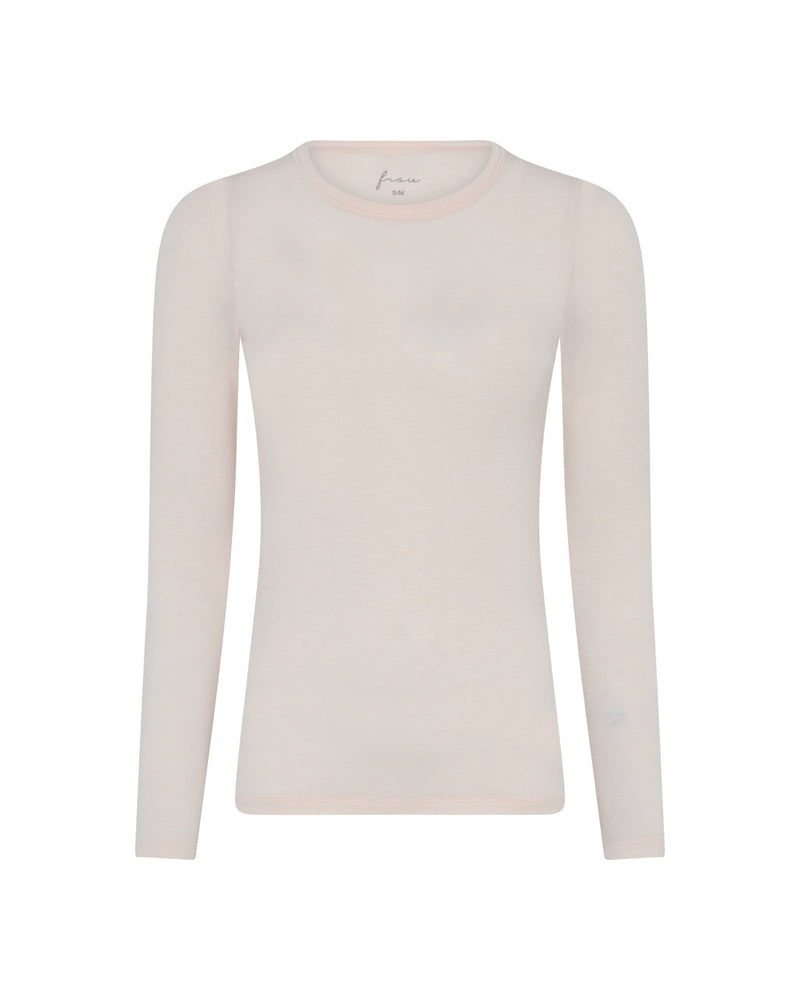 FRAU Lucca cashmere top Top Soft Pink