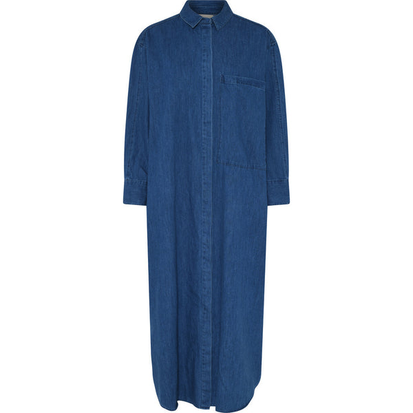 FRAU Lyon denim kjole Dress Clear blue denim
