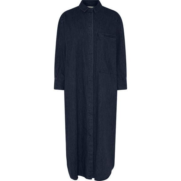 FRAU Lyon denim kjole Dress Dark blue denim