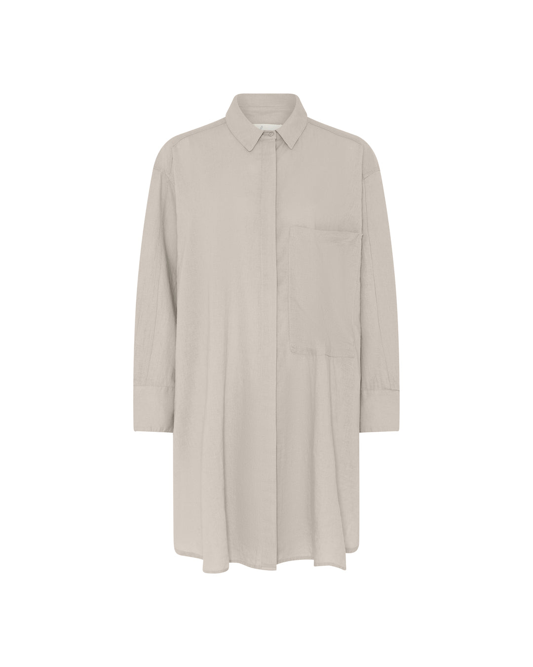 FRAU Lyon hør skjorte Long shirt Pure Cashmere