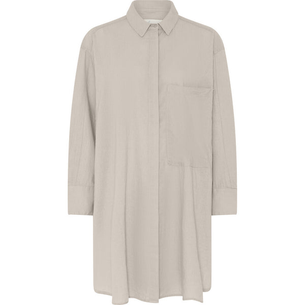 FRAU Lyon hør skjorte Long shirt Pure Cashmere