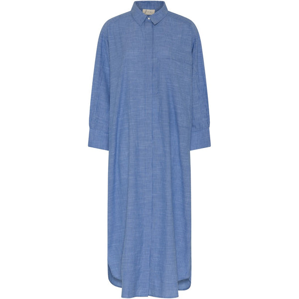 FRAU Lyon kjole Dress Medium Blue Stripe
