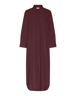 FRAU Lyon kjole Dress Red Mahogany