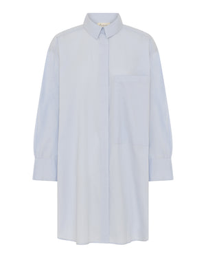 FRAU Lyon skjorte Long shirt Halogen Blue