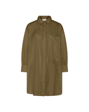 FRAU Lyon skjorte Long shirt Military Olive