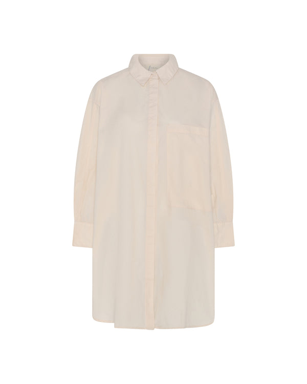 FRAU Lyon skjorte Long shirt Tapioca