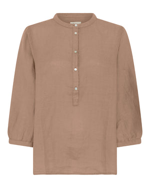 FRAU Madrid 100% hør skjorte Shirt Roebuck