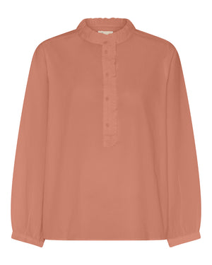 FRAU Madrid flæse skjorte Shirt Cameo Brown