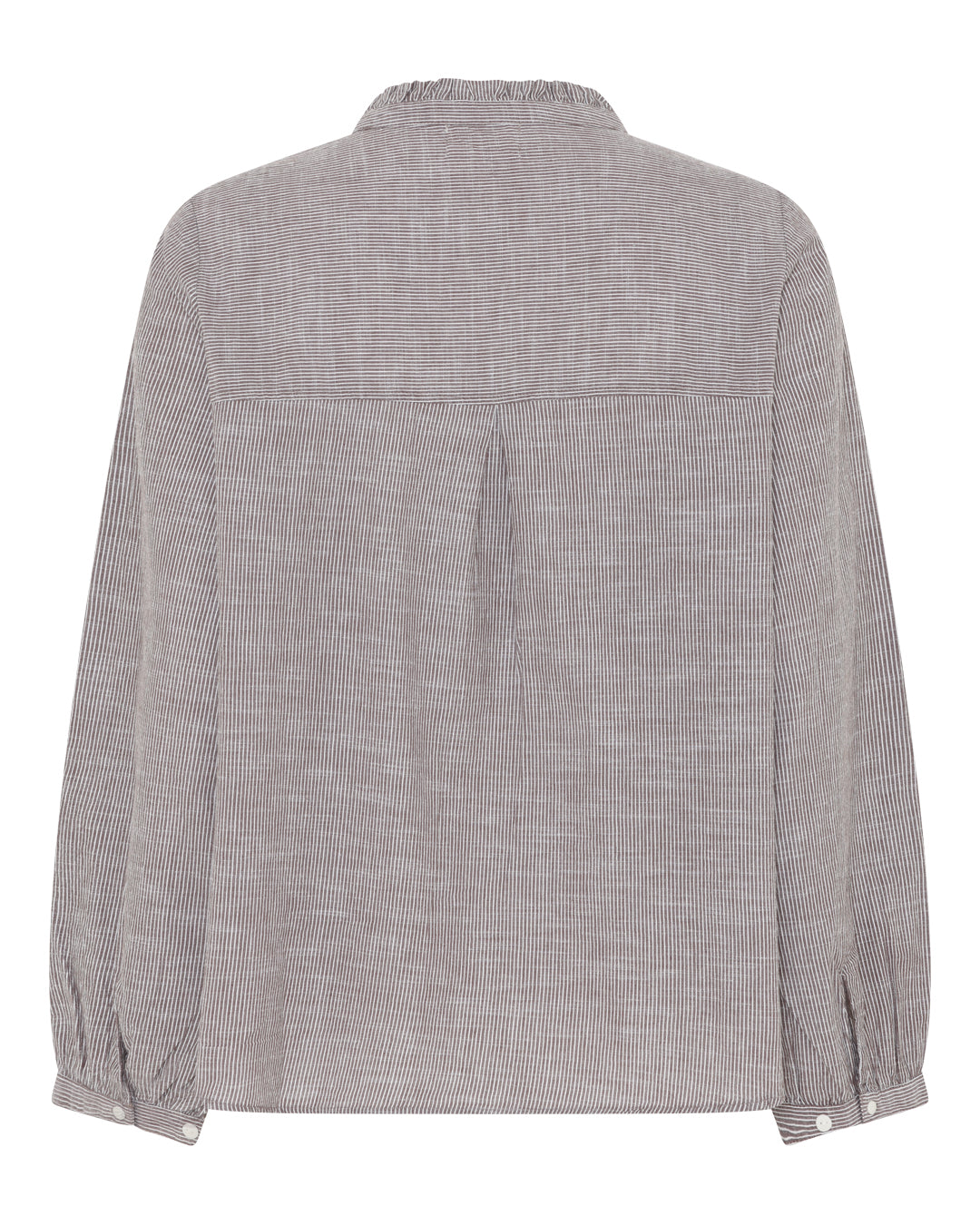 FRAU Madrid flæse skjorte Shirt Coffee Quartz Stripe