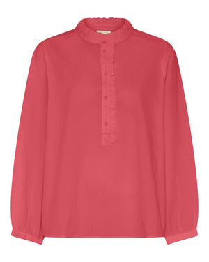 FRAU Madrid flæse skjorte Shirt Garnet Rose
